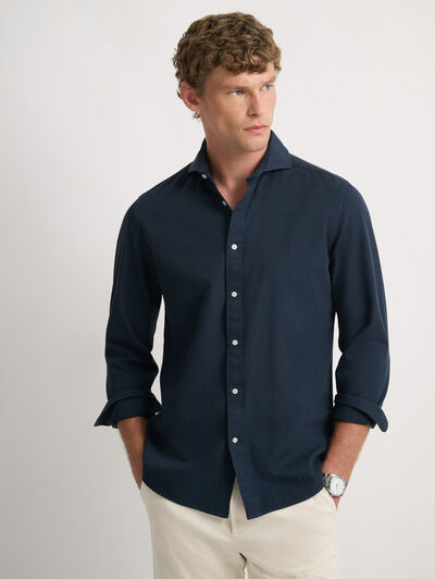CAMISA PANAMA AZUL