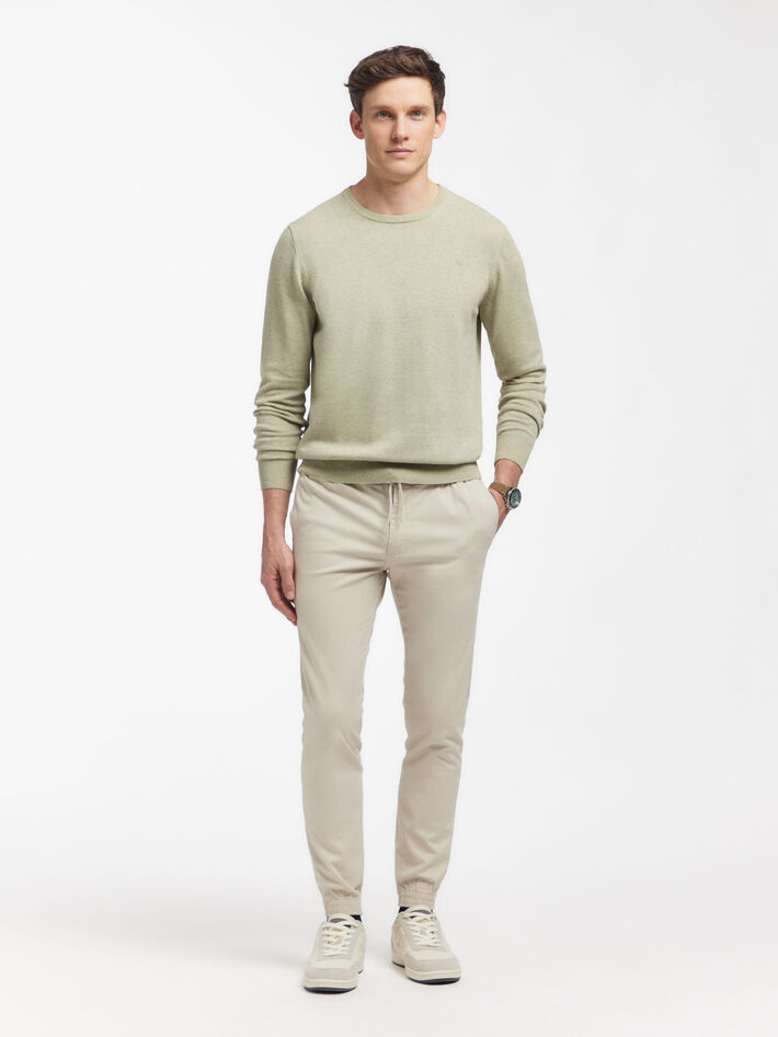 JERSEY ROUND NECK VERDE