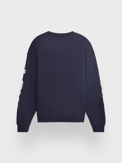 SUDADERA SUNSET AZUL MARINO