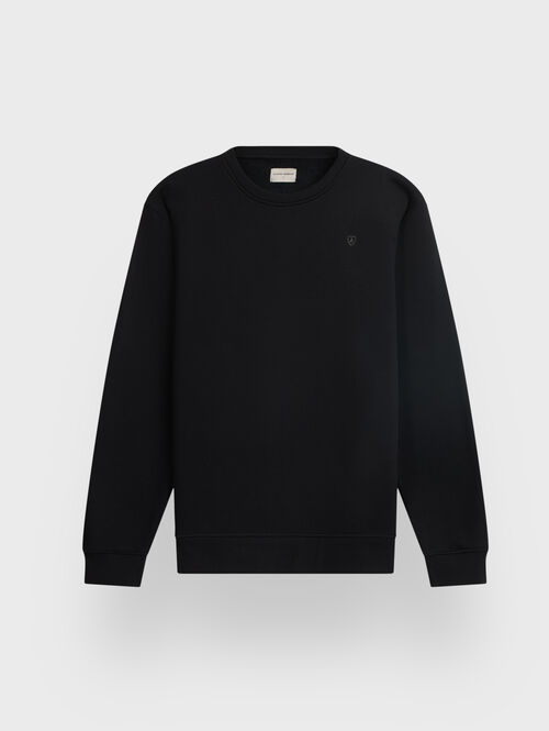 SUDADERA BASICA NEGRO