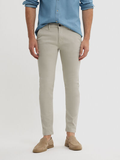 PANTALON ESTRUCTURA SLIM CRUDO