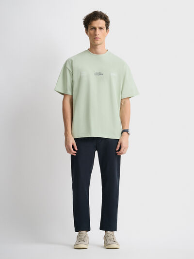 CAMISETA POTENTIAL VERDE AGUA