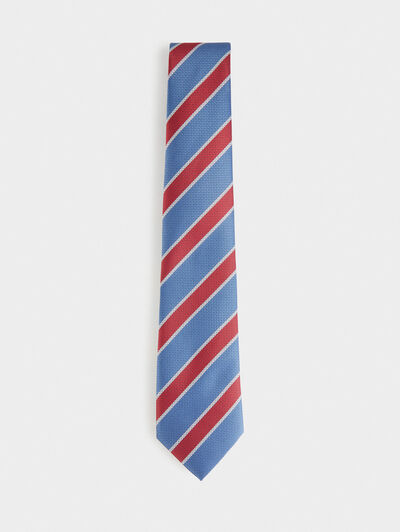 CORBATA JACQUARD MF ROJO