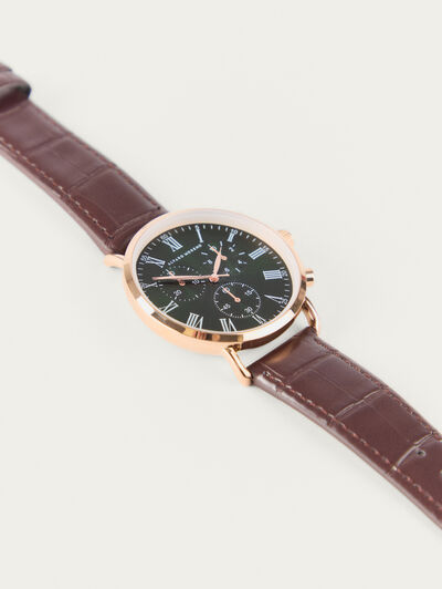 RELOJ HERITAGE MARRÓN
