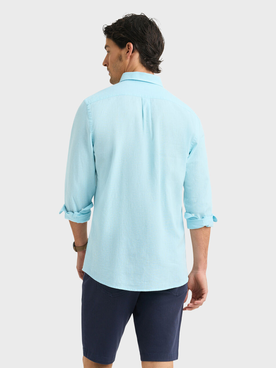 CAMISA LINO C.BOTON