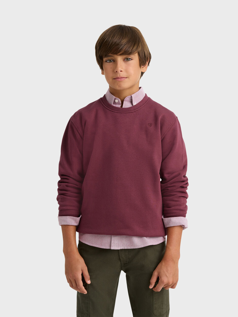 SUDADERA BASICA KIDS