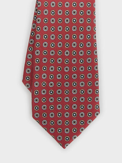 CORBATA PRINTED ROJO