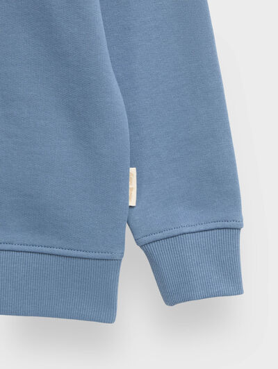 SUDADERA RACE KIDS AZUL