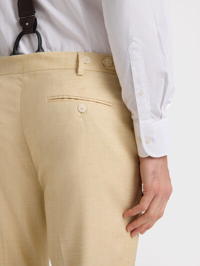 PANTALON CAPO ESTRUCTURA AMARILLO