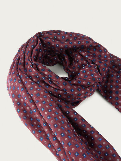 FOULARD PRINT BURDEOS