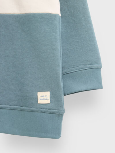 SUDADERA POLO 1976 KIDS AZUL MARINO