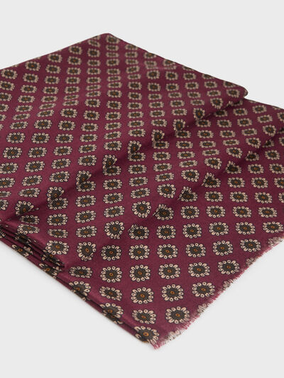 FOULARD PRINT BURDEOS