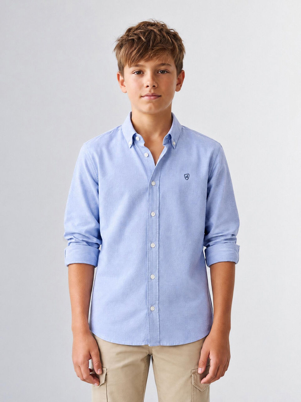 CAMISA OXFORD SOLID KIDS