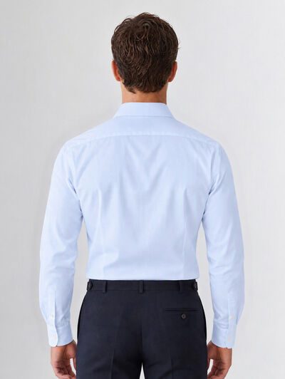 CAMISA MISTER POPELIN EXTRA CELESTE