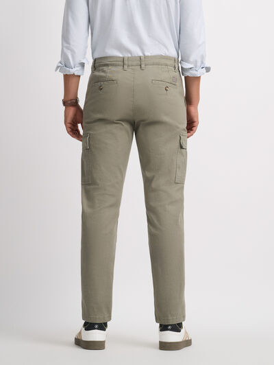 PANTALON CARGO ELVIS VERDE