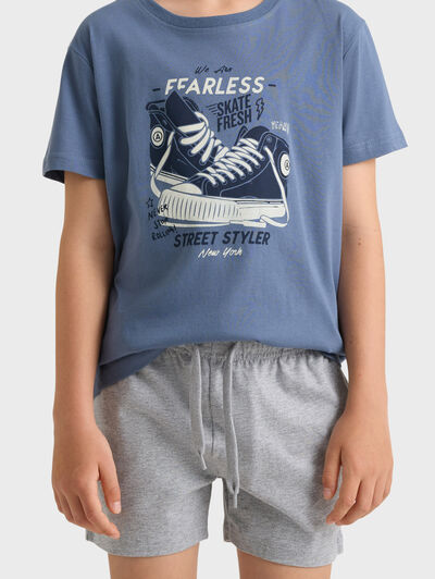 PIJAMA STREET KIDS AZUL
