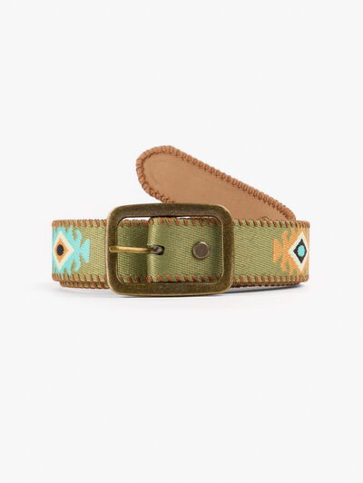 CINTURON INCA VERDE