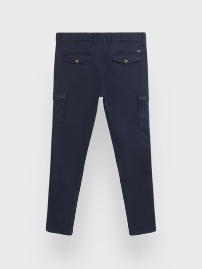PANTALON CARGO AZUL MARINO