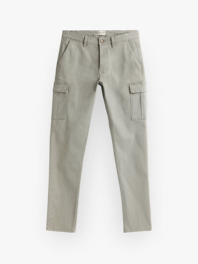 PANTALON CARGO ELVIS VERDE