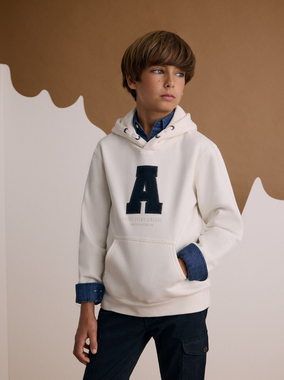 SUDADERA MOMENT KIDS