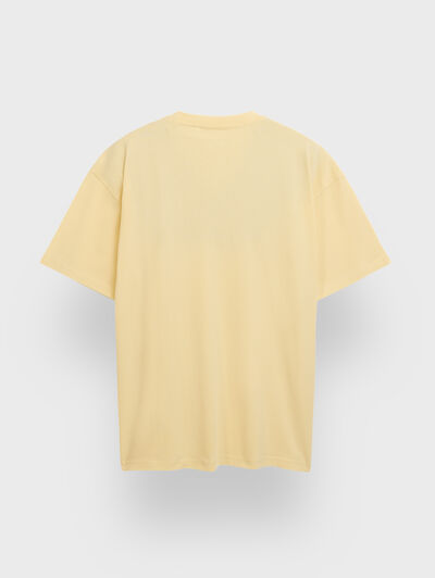 CAMISETA OVERSIZE AMARILLO