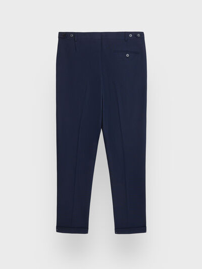 PANTALON NAPOLI GALES AZUL MARINO