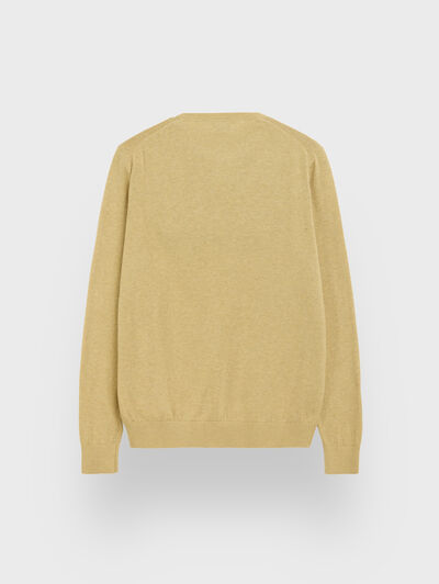 JERSEY ROUND NECK AMARILLO