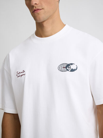 CAMISETA INFINITE BLANCO