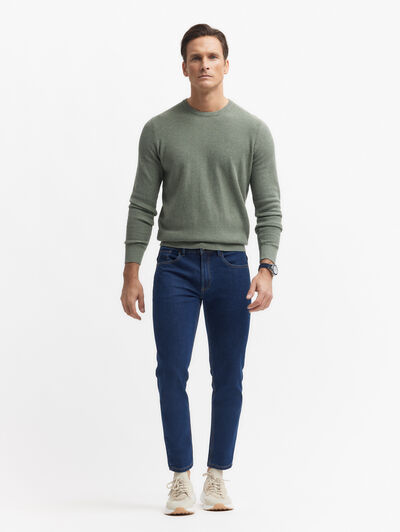 DENIM SLIM BASICO AZUL MARINO