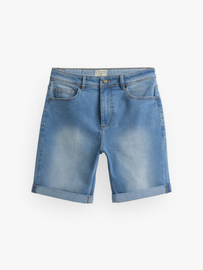 BERMUDA DENIM VUELTA AZUL