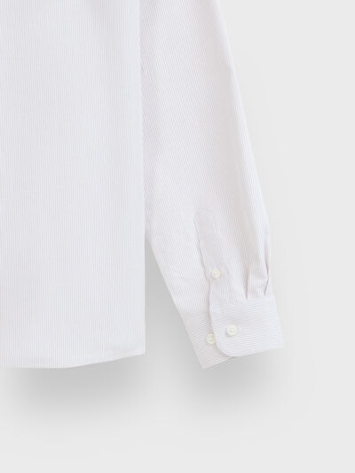 CAMISA OXFORD MIL RAYAS KIDS BEIGE