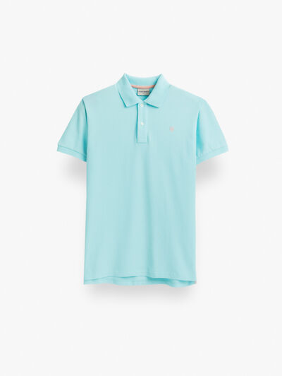 POLO TRENDY VERDE AGUA