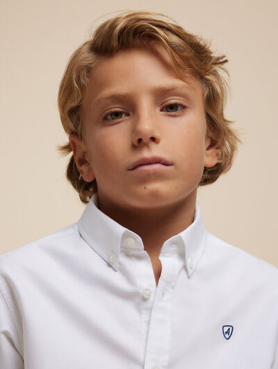 CAMISA OXFORD BASIC KIDS