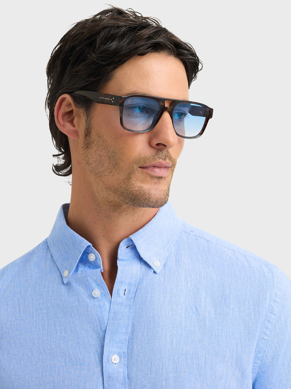 CAMISA LINO C.BOTON
