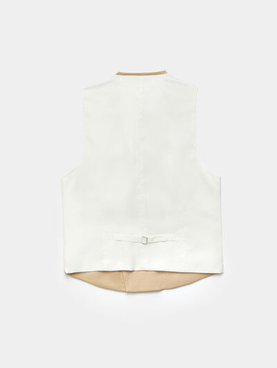 CHALECO LINO