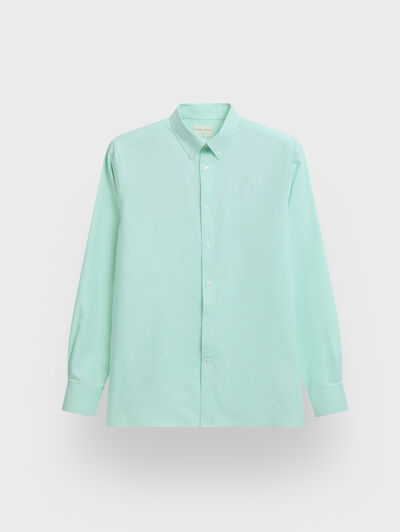 CAMISA OXFORD SOLID VERDE