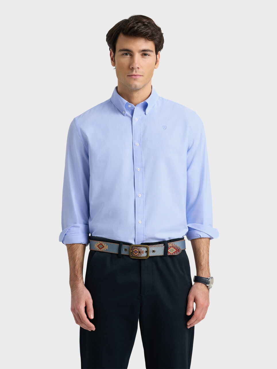 CAMISA OXFORD SOLID