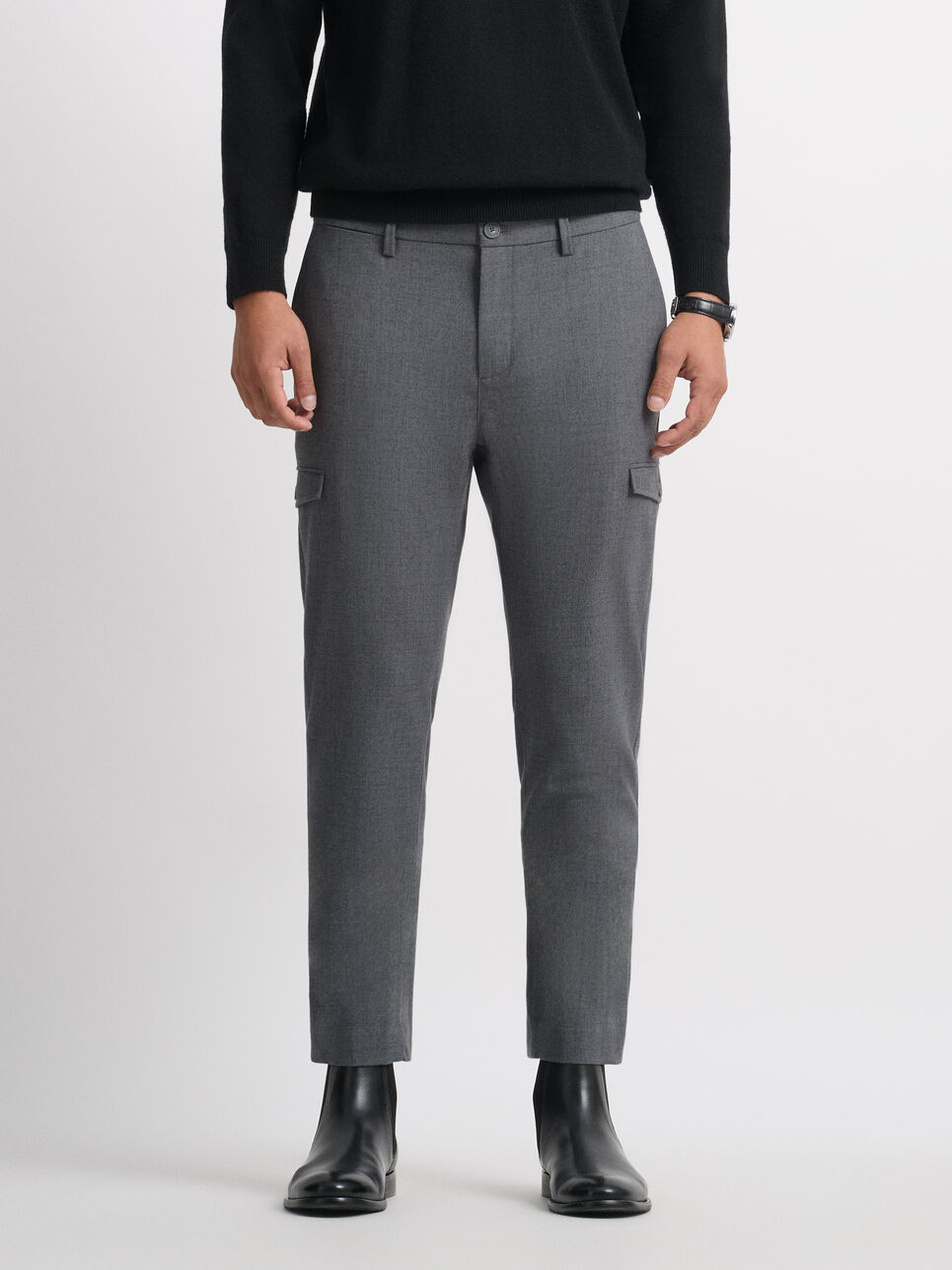 PANTALON CARGO FRANELA