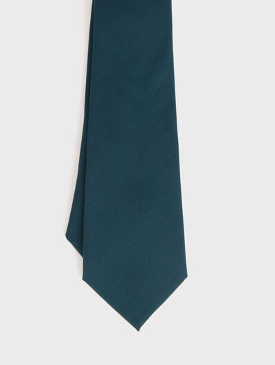 CORBATA LISA MATE AZUL