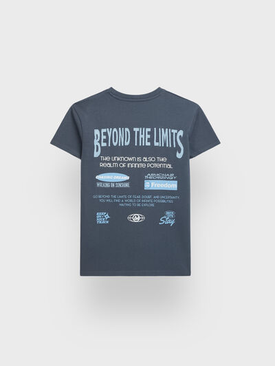 CAMISETA POTENTIAL KIDS AZUL MARINO