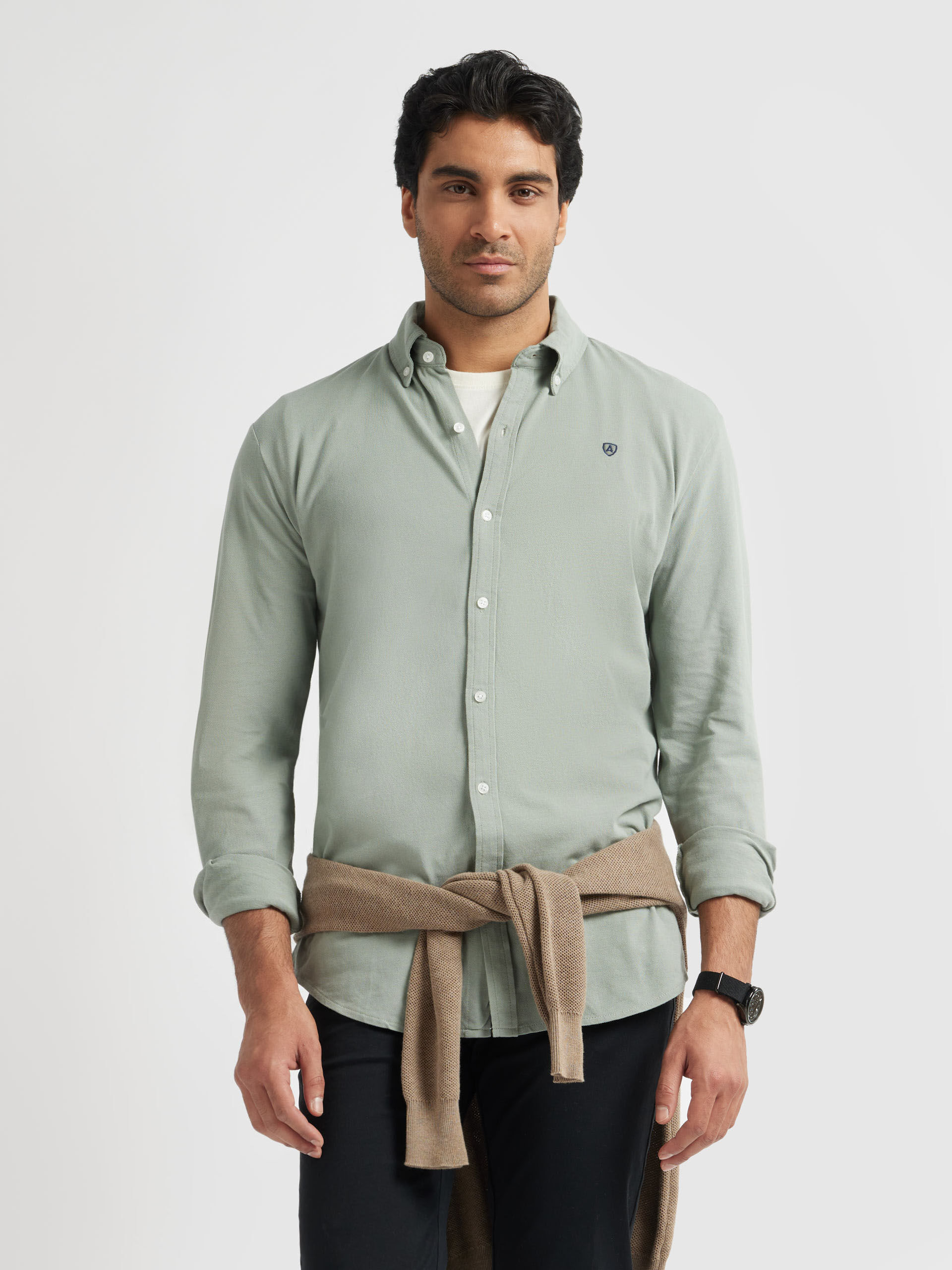 Camisa on sale de punto