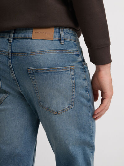 DENIM STONE COMFORT FIT AZUL