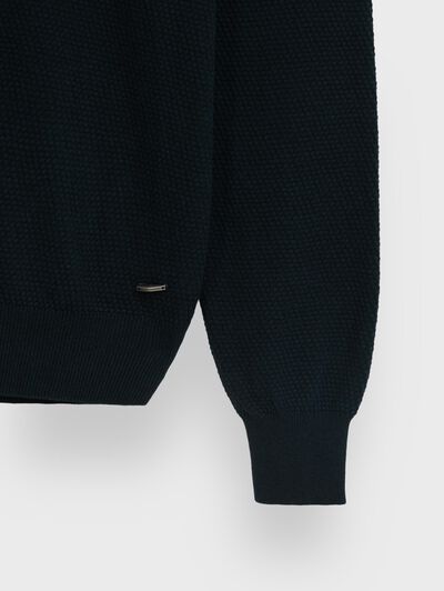 JERSEY CREMALLERA VERDE