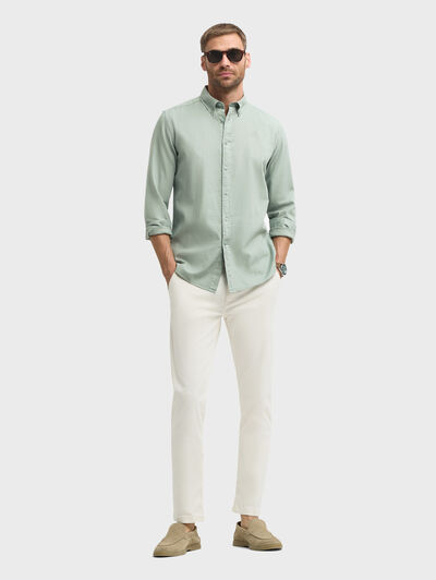 CAMISA PANAMA DYE VERDE