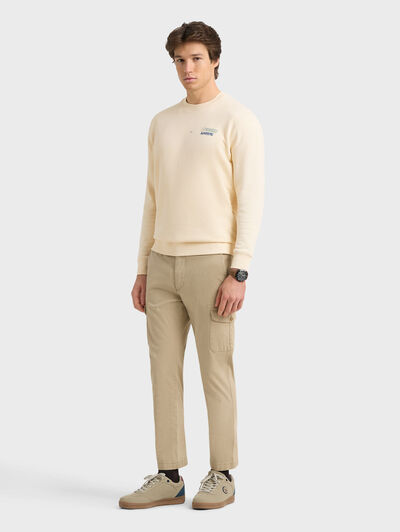 SUDADERA POSITIVITY BEIGE