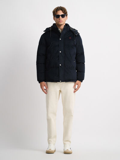 PARKA BENSON AZUL MARINO