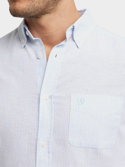 CAMISA LINO RAYAS BD