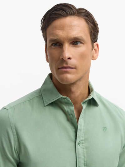 CAMISA LINO GD VERDE