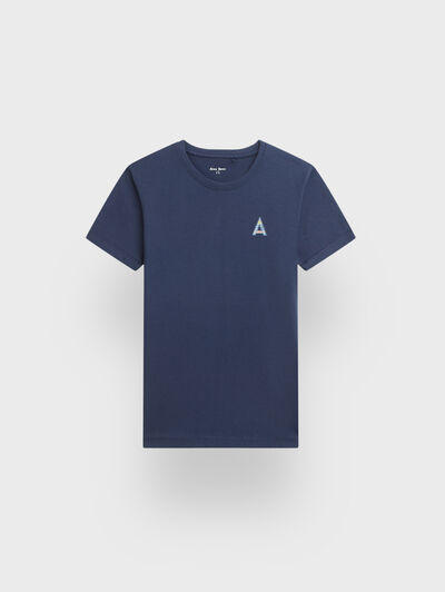 CAMISETA ETNICA KIDS AZUL MARINO