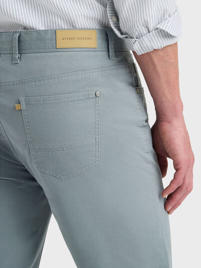 PANTALON DIAGONAL 5P AZUL